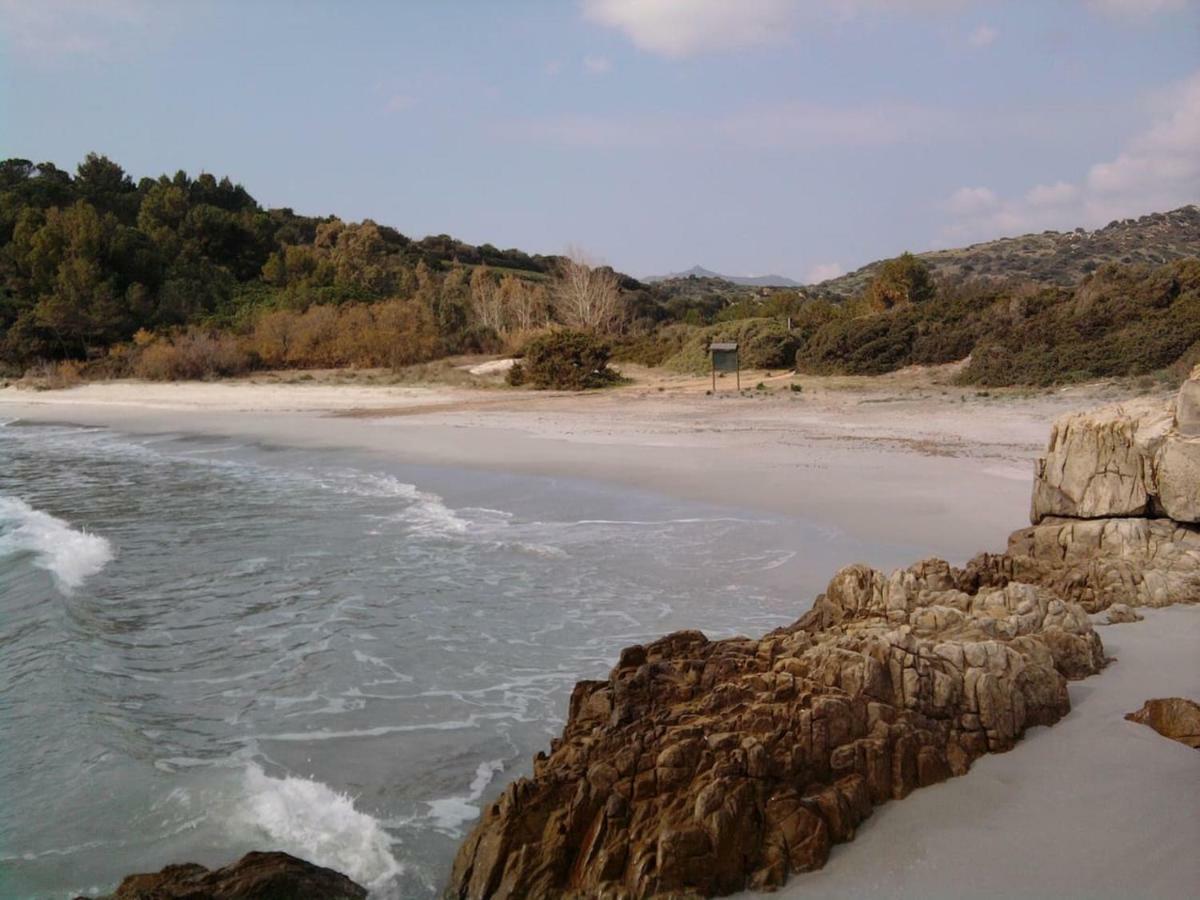 Villasimius Villetta A 300 Mt Dalla Spiaggia Eksteriør billede