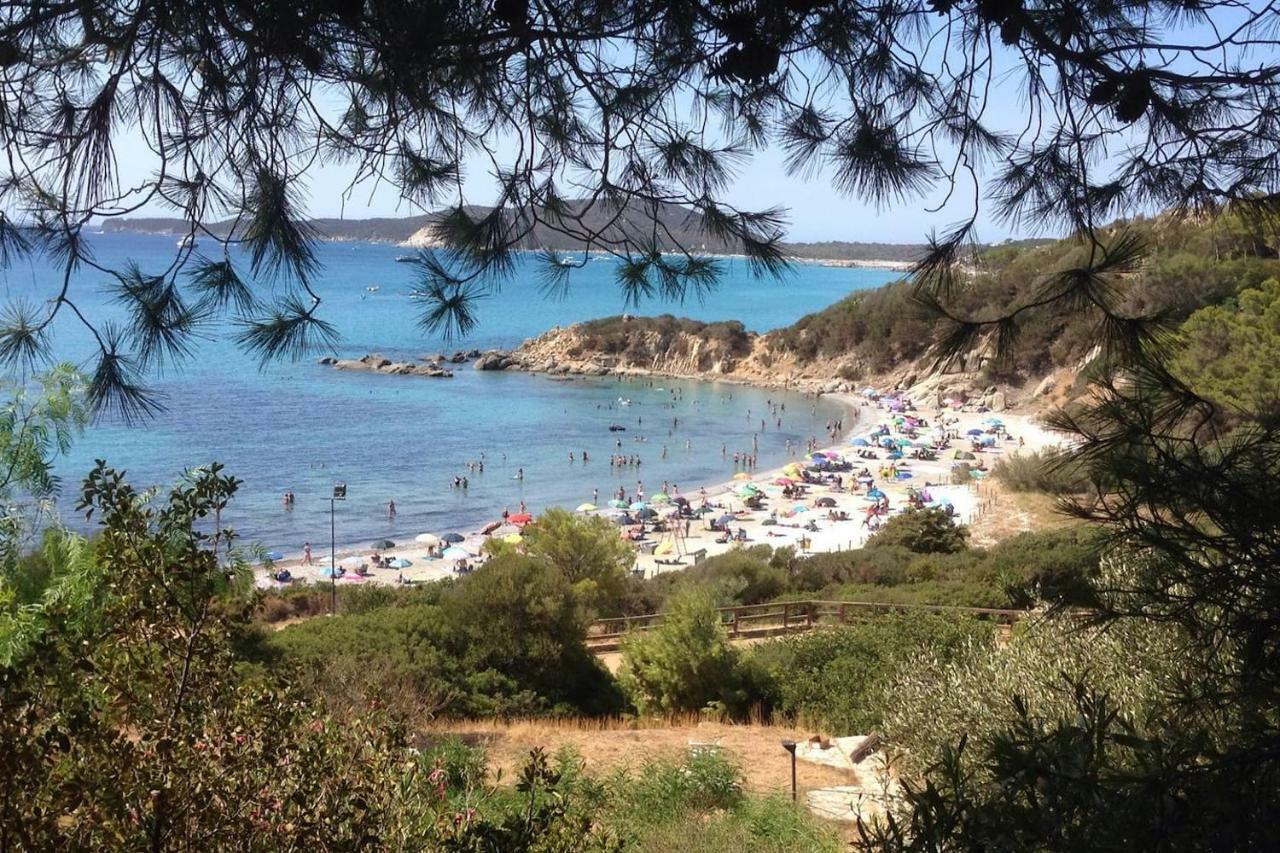 Villasimius Villetta A 300 Mt Dalla Spiaggia Eksteriør billede